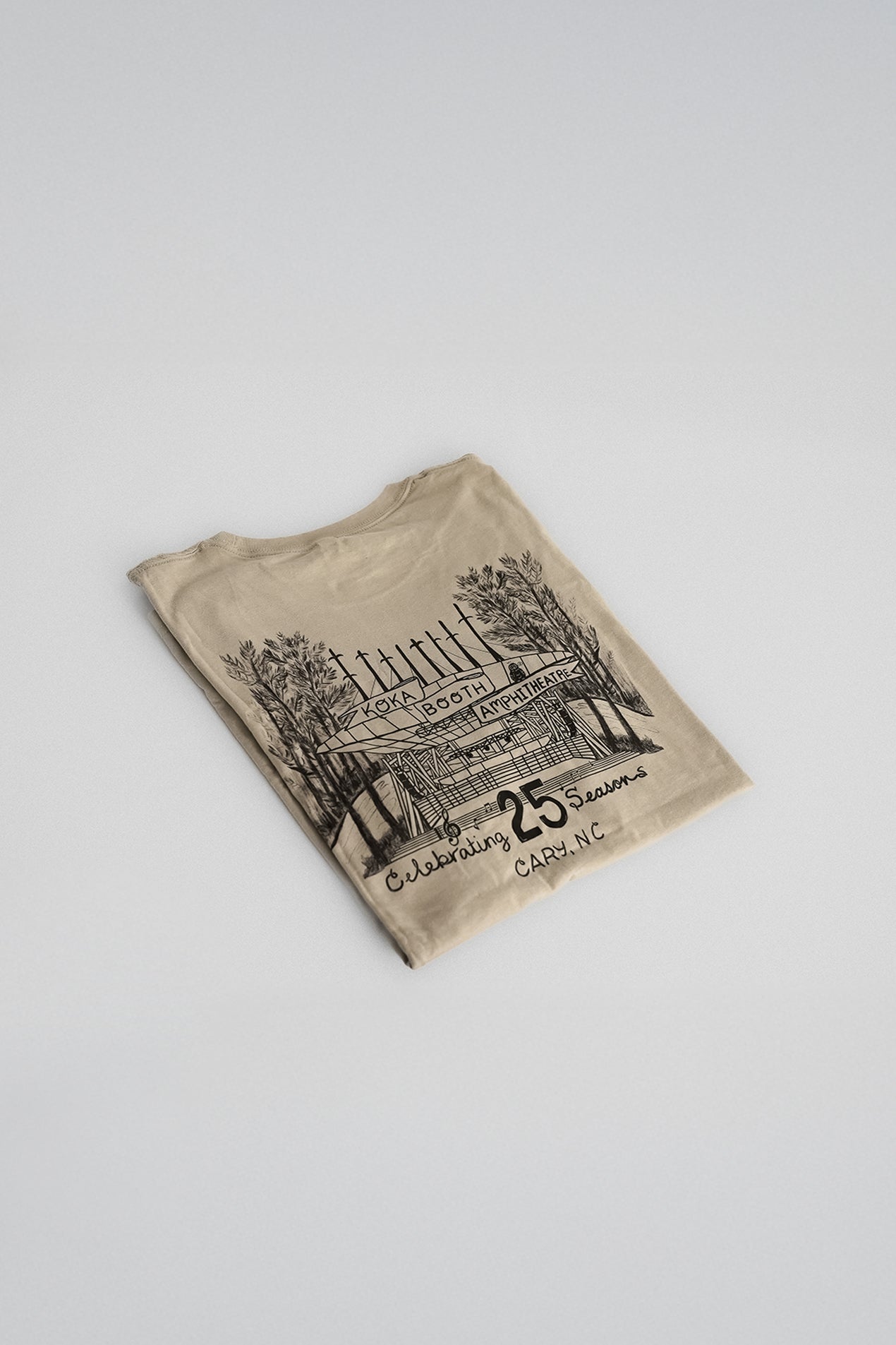 Koka Booth Amphitheatre Anniversary Edition Tee-shirt and Tote Bag